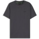 тениска,мъжки,тениски,boss,mens,boss,green,t,shirt,with,logo,design,stretch,cotton,open,grey