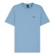 тениска,мъжки,тениски,boss,mens,boss,green,t,shirt,with,logo,design,stretch,cotton,open,blue