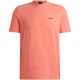 тениска,мъжки,тениски,boss,mens,boss,green,t,shirt,with,logo,design,stretch,cotton,open,red