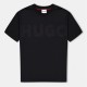 тениска,детски,3/4,панталони,hugo,kids',logo,short,sleeve,t,shirt,black,09b