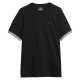 тениска,мъжки,тениски,barbour,international,men,s,newport,tipped,cotton,short,sleeve,crew,neck,t,shirt,black,bk11