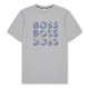 тениска,детски,3/4,панталони,boss,kids',chest,logo,t,shirt,grey,a32