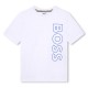юношеска,тениска,детски,облекла,boss,side,logo,tee,juniors,white,10p