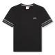 тениска,детски,облекла,boss,logo,t,shirt,black,09b