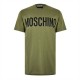 тениска,мъжки,тениски,moschino,logo,t,shirt,khaki,a1427