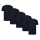 тениска,мъжки,тениски,fabric,5pack,t,shirts,black