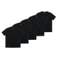 тениска,детски,тениски,fabric,5pack,t,shirts,black