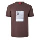 тениска,мъжки,тениски,hugo,devro,tee,sn64,brown,903