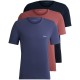 тениска,мъжки,тениски,boss,mens,regular,fit,crew,neck,t,shirt,3,pack,nvy,blu,red,989