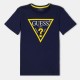 тениска,guess,logo,t,shirt,navy,yel,dekb