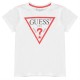 тениска,детски,3/4,панталони,guess,logo,t,shirt,wht,a000,g011