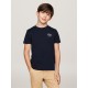 тениска,tommy,hilfiger,short,sleeved,t,shirt,desert,sky,dw5