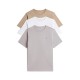 тениска,мъжки,тениски,tommy,hilfiger,3,pack,short,sleeve,t,shirt,silver,taupe,white