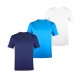 мъжка,тениска,мъжки,тениски,мъжки,горнища,размер+,donnay,3,pack,t,shirts,mens,white,blue,navy