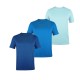 мъжка,тениска,мъжки,тениски,мъжки,горнища,размер+,donnay,3,pack,t,shirts,mens,teal,turq,dkblu