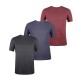 мъжка,тениска,мъжки,тениски,мъжки,горнища,размер+,donnay,3,pack,t,shirts,mens,burg,stblu,char