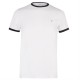 тениска,мъжки,тениски,farah,groves,ringer,t,shirt,white,104