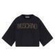 юношеска,тениска,детски,облекла,moschino,stud,logo,t,shirt,juniors,black,60100