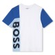 юношеска,тениска,детски,облекла,boss,side,logo,t,shirt,junior,white,10p
