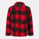 яке,мъжки,якета,brave,soul,men's,checked,borg,long,sleeve,coach,jacket,rd,blk