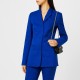 дамско,сако,дамски,якета,и,палта,off,white,women,s,darted,twill,long,sleeve,tailored,fit,blazer,blue,4501
