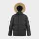 анорак,arctic,army,men,s,muskox,waterproof,baffle,stitching,detachable,hood,parka,black
