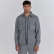 промоция,на,зимни,облекла,мъжки,якета,siksilk,smart,overshirt,mens,grey