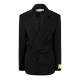 рокля,дамски,якета,и,палта,off,white,short,blazer,dress,black