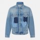 яке,мъжки,якета,moschino,men,s,denim,structured,fit,jacket,blue
