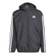 разпродажба,adidas,мъжки,якета,adidas,men's,essentials,stripes,lightweight,mesh,lined,windbreaker,black,white