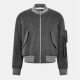яке,мъжки,якета,off,white,men's,quote,graphic,bomber,jacket,gray