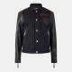 яке,мъжки,якета,dsquared2,men,s,leather,slim,fit,jacket,black