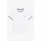 тениска,мъжки,тениски,fred,perry,twin,tipped,t,shirt,white,100
