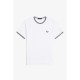 тениска,мъжки,тениски,fred,perry,twin,tipped,t,shirt,white,100
