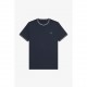 тениска,мъжки,тениски,fred,perry,twin,tipped,t,shirt,drk,arfrce,72c