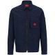 риза,с,дълъг,ръкав,мъжки,якета,hugo,mens,hugo,emmond,cotton,long,sleeve,zip,overshirt,contemporary,design,with,logo,detail,dark,blue,405