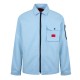 мъжки,якета,hugo,men's,zip,through,overshirt,open,blue,483