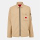 облекла,на,разпродажба,мъжки,якета,hugo,men's,zip,through,overshirt,med,beige,269