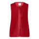 елек,дамски,якета,и,палта,yumi,yumi,red,faux,fur,gilet,red