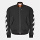 яке,мъжки,якета,off,white,men's,ribbed,athletic,bomber,jacket,black,white
