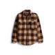 мъжки,якета,tommy,jeans,men's,check,overshirt,brown,buffalo