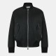 яке,off,white,men,s,front,zip,bomber,jacket,black