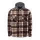 gelert,men,s,sherpa,fleece,long,sleeve,button,up,sherpa,jacket,dk,brown,beige