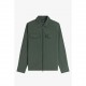 риза,с,дълъг,ръкав,мъжки,якета,fred,perry,men,s,long,sleeve,zip,overshirt,court,green,36a