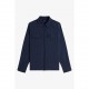 риза,с,дълъг,ръкав,мъжки,якета,fred,perry,men,s,long,sleeve,zip,overshirt,dk,airforce,738
