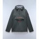 мъжки,якета,napapijri,men's,rainforest,water,resistant,hooded,long,sleeve,rain,anorak,green