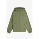 облекла,на,разпродажба,мъжки,якета,fred,perry,men's,taslan,hooded,shell,rain,anorak,olive,mint,x88