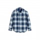 tommy,jeans,tj,check,overshirt,sn64,navy,check