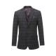 сако,промоция,на,зимни,облекла,мъжки,якета,harvey,and,jones,blazer,sn99,grey,nvy,chk