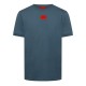 тениска,мъжки,тениски,hugo,mens,hugo,diragolino,contemporary,t,shirt,with,logo,detail,open,blue